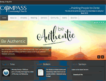 Tablet Screenshot of compasschurch.ca
